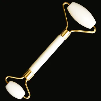 

1Pc Facial Massage Roller Plate Double Heads Jade Stone Massager Eye Face Neck Thin Lift Relax Slimming Tools