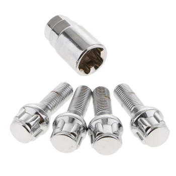 

Car Metal Wheel Lock Lug Bolts Set Replacement 12X1.5 mm for Buick
