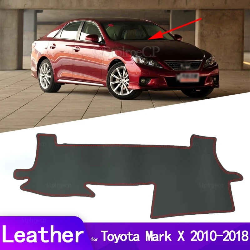 

Кожаный коврик для приборной панели Toyota Mark X X130 130 2010 ~ 2018