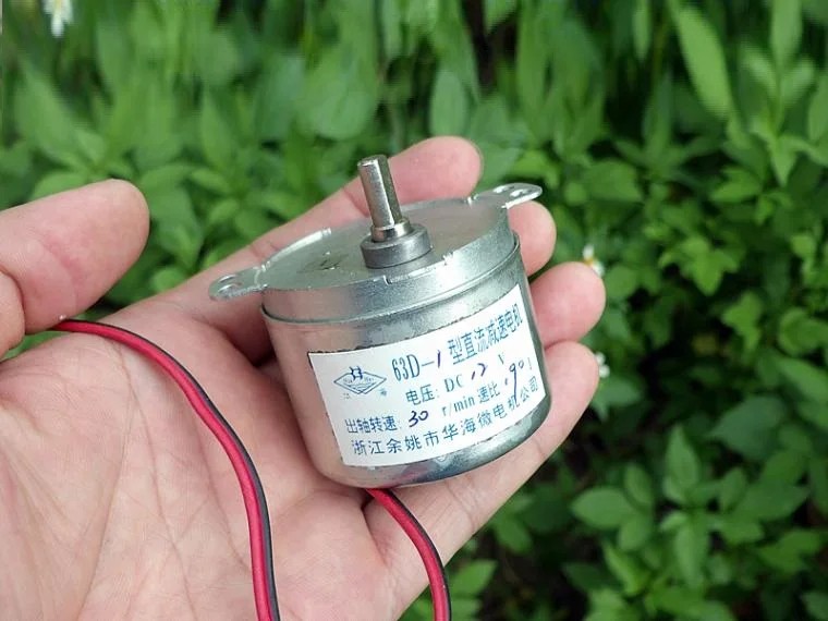 2 шт. высокий крутящий момент 50KT мотор шестерни DC12V 30 об/мин Mute можно повернуть