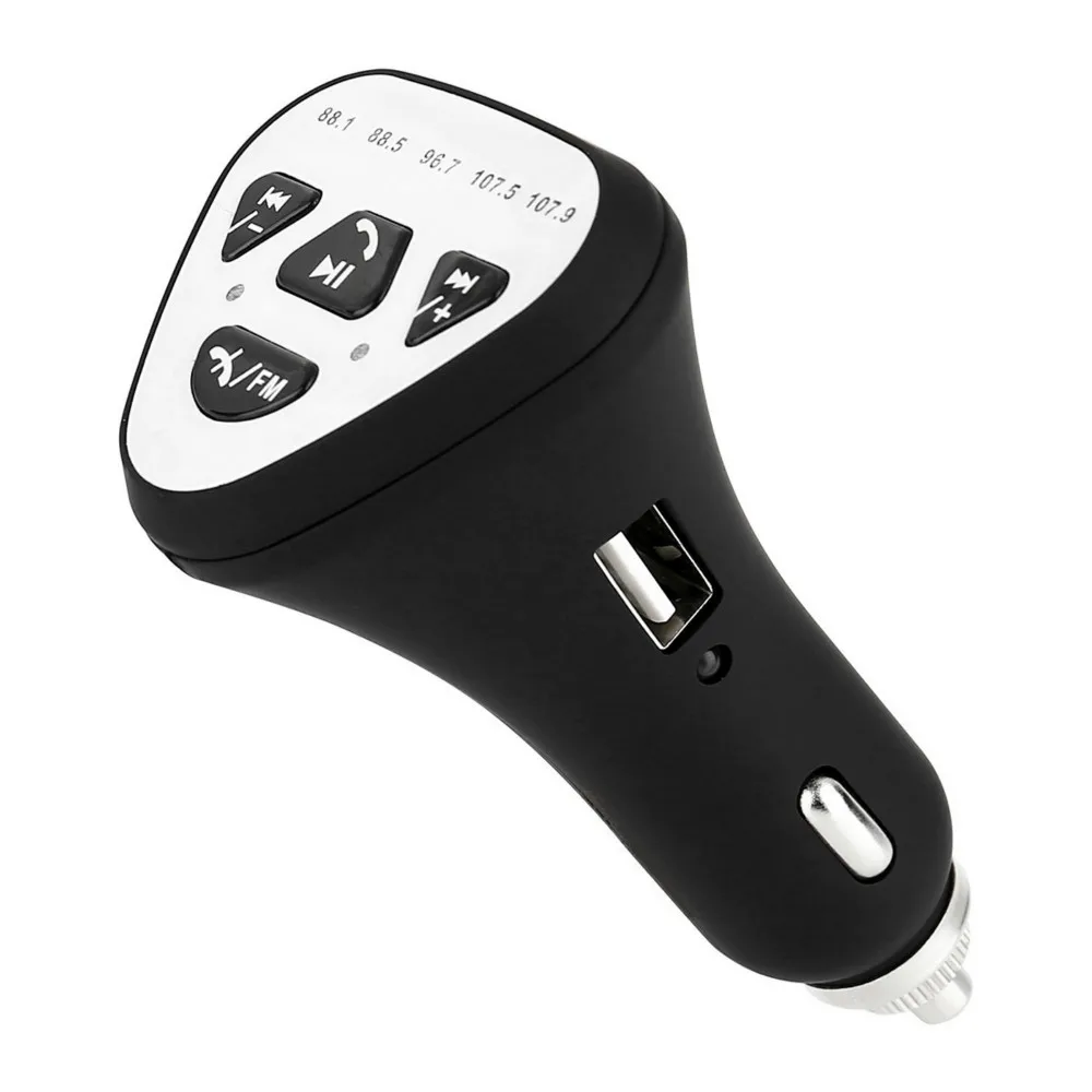AUX USB anto аудио fm передатчик bluetooth Автомобильный MP3-плеер fm-модулятор manos libres coche радио трансмиссор зарядное устройство - Название цвета: HK109