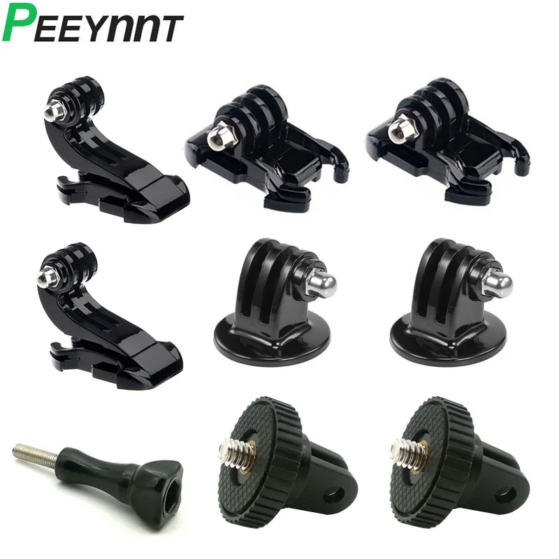 Kit de accesorios para Gopro, accesorios para Cámara de Acción, hebilla de liberación rápida, montaje de trípode para Gopro Hero 8 7 6 5 4 3 para Xiaomi Yi