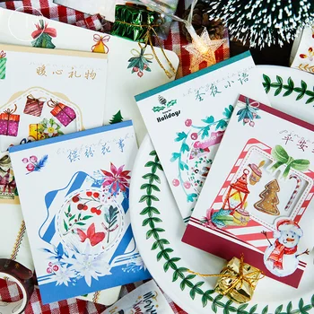 

40 pcs Christmas Stickers Pack Kawaii Stickers Journal Stickers Scrapbooking DIY Diary Stickers Sttationery Gift for Kids