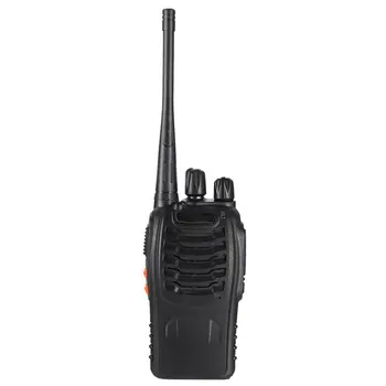

2pcs/lot BAOFENG BF-888S Walkie talkie UHF Two way radio baofeng 888s UHF 400-470MHz 16CH Portable Transceiver with Earpiece