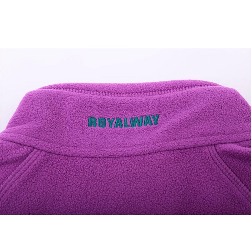 ROYALWAY, уличные походные флисовые куртки, женская спортивная одежда, теплая Женская мягкая куртка, Осень-зима, RFLL3204G