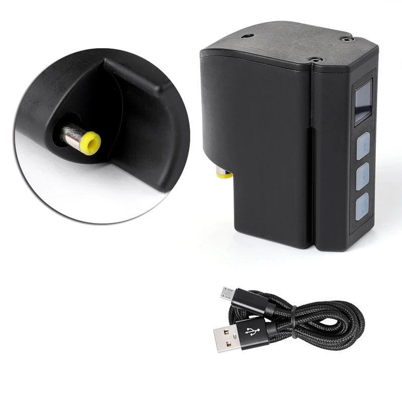 

DC Interface Tattoo Wireless Power Supply Mini Tattoo Machine Power Tattoo Mobile Power LCD Charging Tattoo Power Supply
