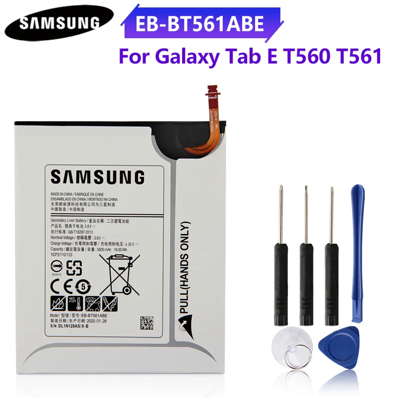 Original Tablet Battery Ebbt561abe Ebbt561aba For Samsung Galaxy Tab E T560 T561 Smt560