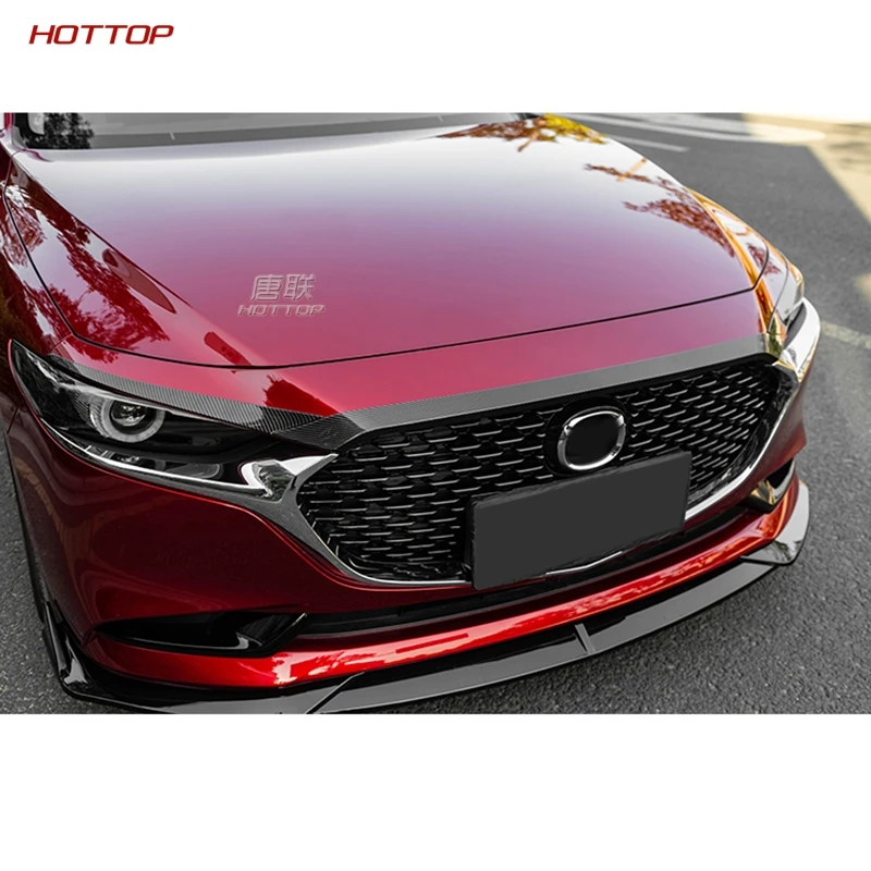 Для Mazda 3 Axela 2020 уход за кожей лица среднего капот двигателя крышка декоративная