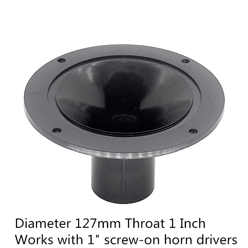 

Finlemho Tweeter Speaker Accessories Treble Horn 1 Inch 127mm For HiFi Home Theater Karaoke Professional Audio Mixer R127 DJ