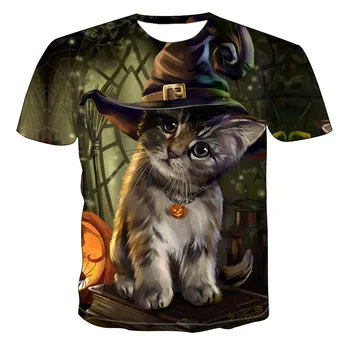 

2020 Men's New Personalized T-Shirt Animal Print T-Shirt 3D Men's T-Shirt Novelty Animal Tops T-Shirt Men's Short Sleeve