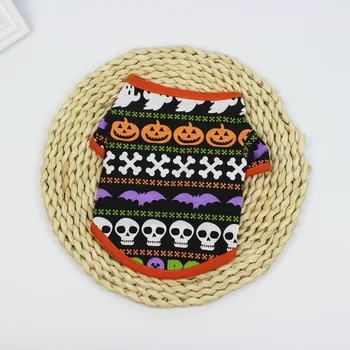 

Pet Clothes For Halloween Dog Vest Clothing Puppy Vest T-shirt Clothes Costume Pet Festival Party Clothing