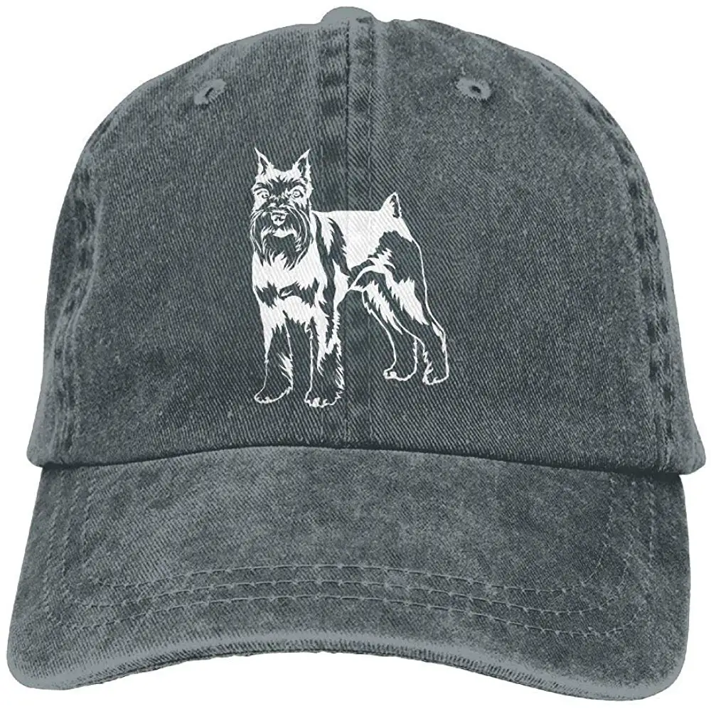 Schnauzer собака унисекс Jeanet Trucker шляпа регулируемая бейсболка
