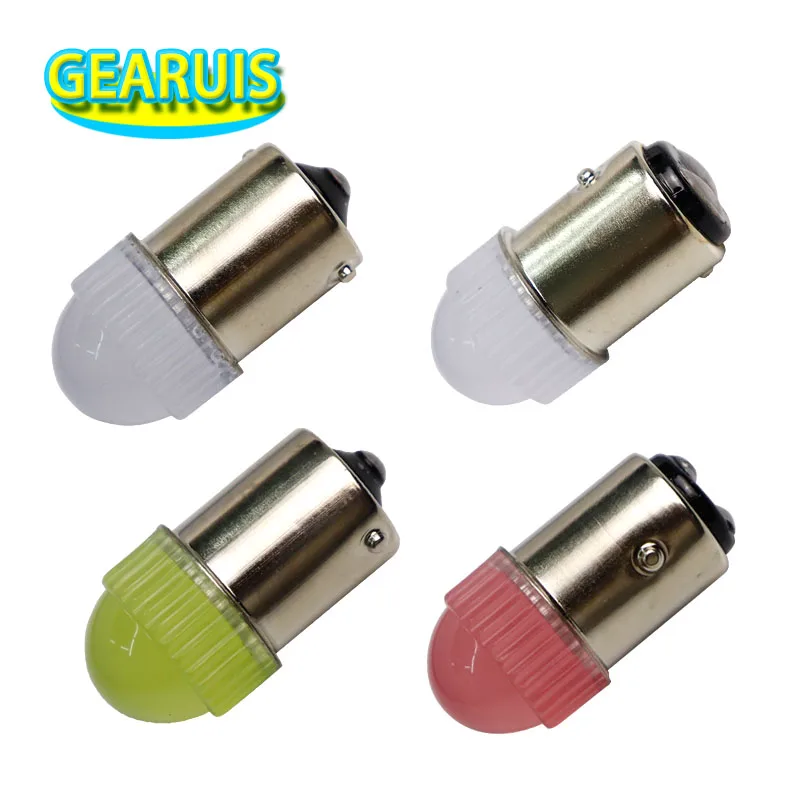 

100 шт. 1156 ba15s 1157 bay15d strobe flash 3 SMD 2835 противотуманные линзы светодиодный поворотник светильник s стоп светильник лампа белый цвет красный, желтый 12V