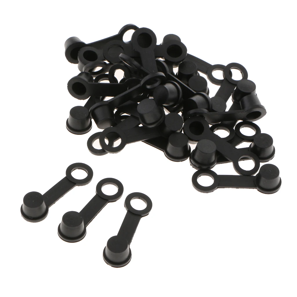 Brake Bleeder Screw Caps 30PCS Grease Zerk Fitting Cap Rubber brake bleeder screw caps