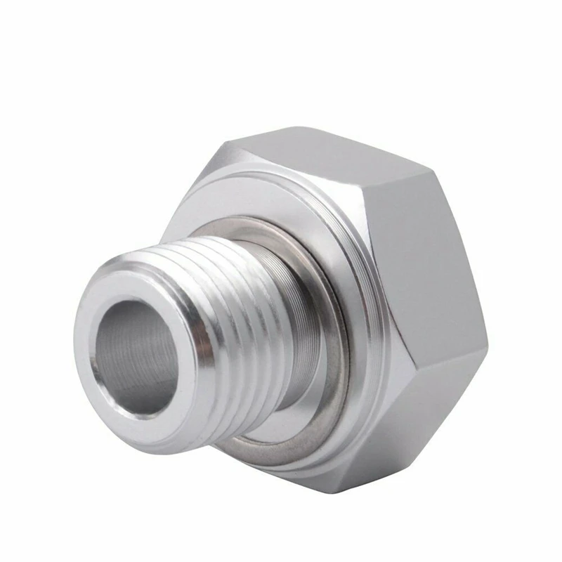 2 шт. датчик давления масла M16 X1.5 адаптер для 1/8 дюймов NPT для GMC LS1 LSX LS3 алюминий