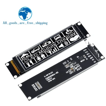 

Real OLED Display 2.08" 256*64 25664 Graphic LCD Module White Display Screen LCM Screen SH1122 Controller Support SPI / I2C IIC