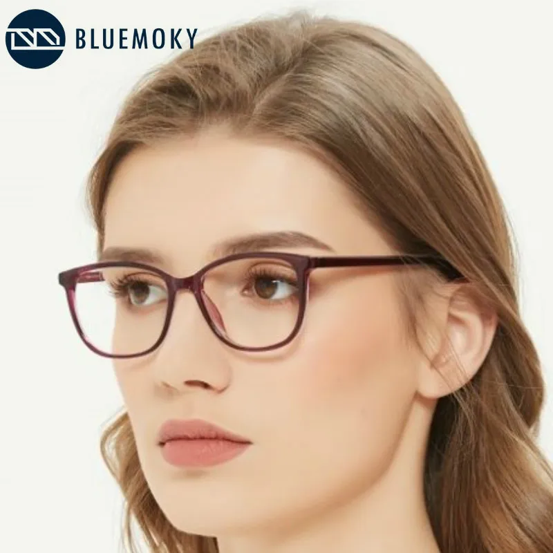 Мужские и женские очки с защитой от сисветильник BLUEMOKY квадратные для