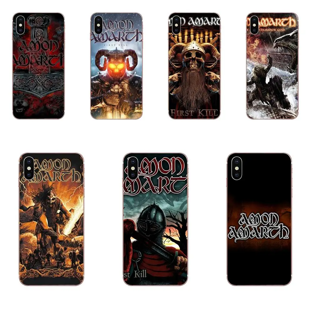 Мягкий чехол для телефона Amon Amarth Firebird из ТПУ с принтом Xiaomi Redmi Mi 4 7A 9T K20 CC9 CC9e Note 7 9 Y3