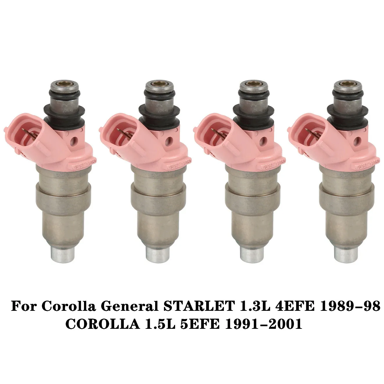4x 23250-11050 23209-11050 топливный инжектор для Toyota Generall STARLETT 1.3L 4EFE 89 ~ 98 COROLLA 1.5L 5EFE 91 01 |