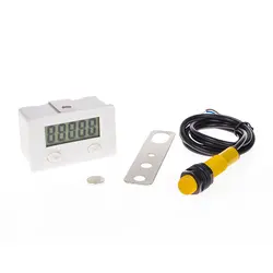 Compteur d'affichage numérique LCD à Induction magnétique 0 – 99999, interrupteur à capteur de proximité magnétique, rotatif alternatif 
