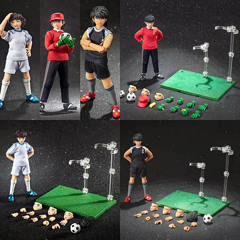 Captain Tsubasa Ozora KojiroHyuga Wakabayashi Genzo Action Figure Anime CMT IN STOCK Dasin Model Toy | Игрушки и хобби
