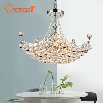 

Creative Corsair Exquisite Crystal Modern Fashion Minimalist Living Room Restaurant Bedroom LED Chandeliers Dia630xH400mm