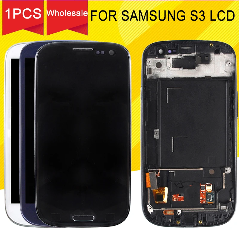 Dinamico продвижение для Samsung Galaxy S3 Lcd сенсорный экран дигитайзер сборка I9300 I9301 I9305 I9300I