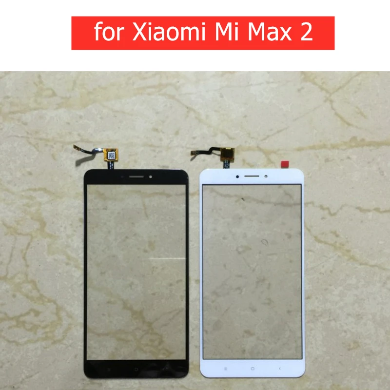 Сенсорный экран для Xiaomi Mi Max 2 стеклянная панель сенсорная переднее внешнее