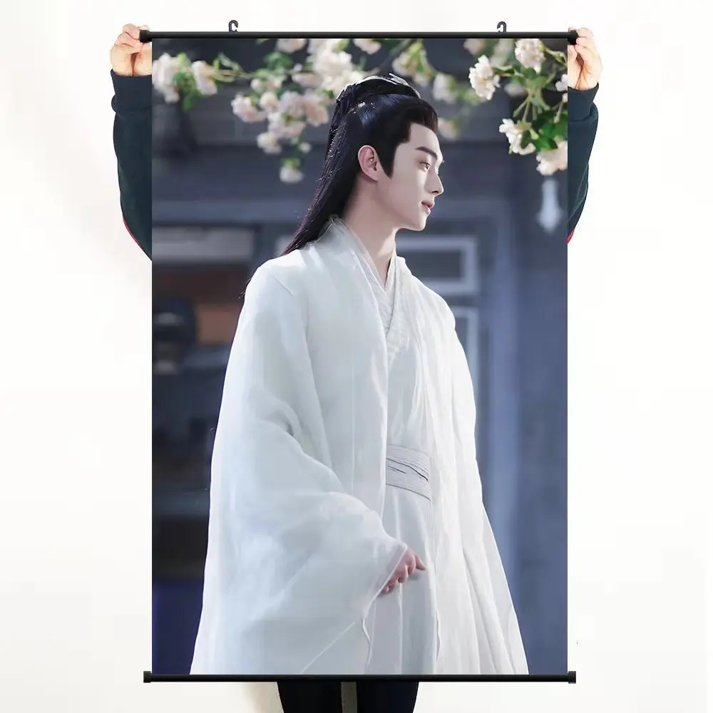 Qian Gu Jue Chen Xu Kai Zhou Dongyu Bai Jue Tian Qi Hanging Pictures HD  Poster Mural Wallpaper Star Surrounding Scroll Painting - AliExpress