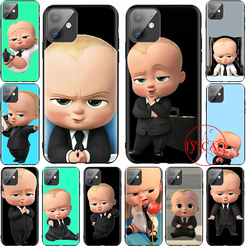 Мягкий силиконовый чехол для телефона The Boss Baby iPhone 5 6 7 8 11 5S 6s Plus XR XSMax Max