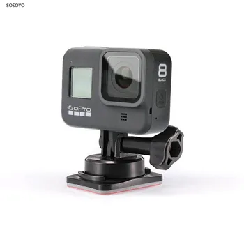 

Quick release Base Adapter 3M Base Helmet tripod mount For Gopro Hero 8 7 6 5 Dji Osmo Action Camera Accessories