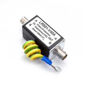 

BNC COAX Coaxial Cable CCTV Monitoring Security Camera Monitor Surge Protector Thunder Lightning Arrester Protection Device