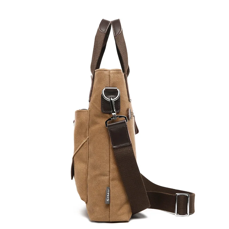 

New Style Top Grade Canvas MEN'S Single-shoulder Bag Oblique Bag Outdoor Sports Breathable Casual Men's Bag