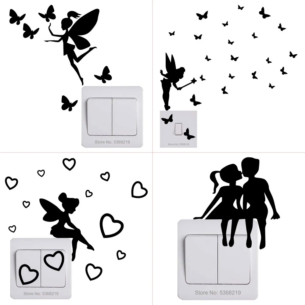 Living Room Decoration Bedroom Wall Stickers Home Decor Livingroom Child Boy Girl Children Kids Rooms Cartoon Decorative Sticker - 4