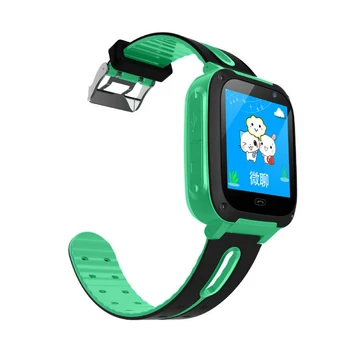 

Kids Smart Watch Waterproof Smart Children Watch Camera Watch Green