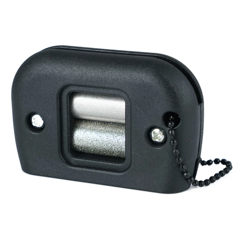 Ceny Ostrzałka do butów na łyżwach ostrzałka do łyżworolek diamentowa ręczna Skate ostrzenie narzędzi do jazdy na łyżwach