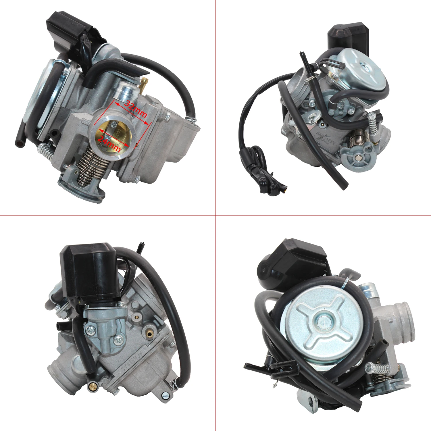 PD24J 24 мм карбюратор Carb 42 воздушный фильтр мотоцикл для двигателя GY6 125CC 150CC 200CC ATV Go