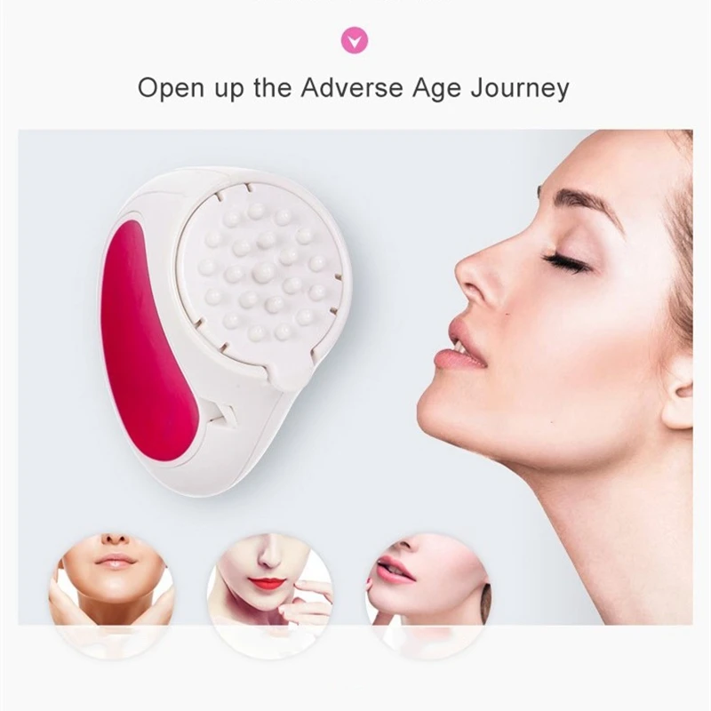 Electric Facial Cleansing Brush Portable Sonic Rotation Vibration Waterproof Face Cleaner AE-807