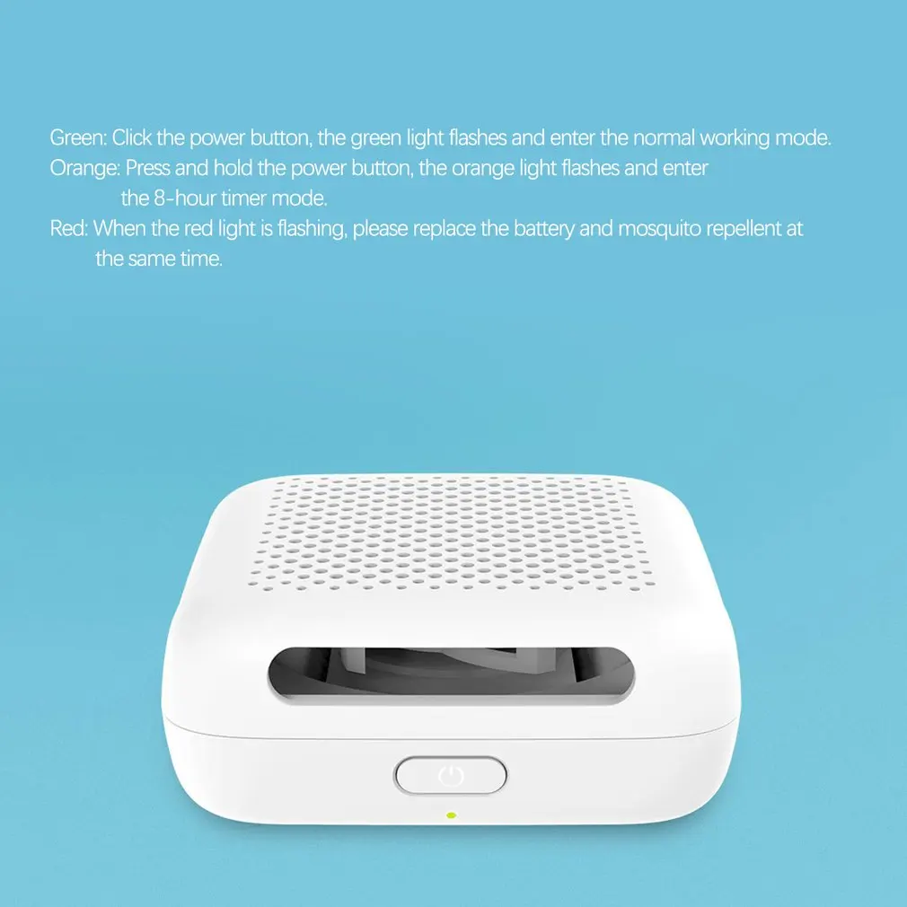 Xiaomi mijia ZMI Mosquito Killer Dispeller Bugs Epochal Mini Garden Outdoor Dust-proof Car Portable Mosqutio Dispeller