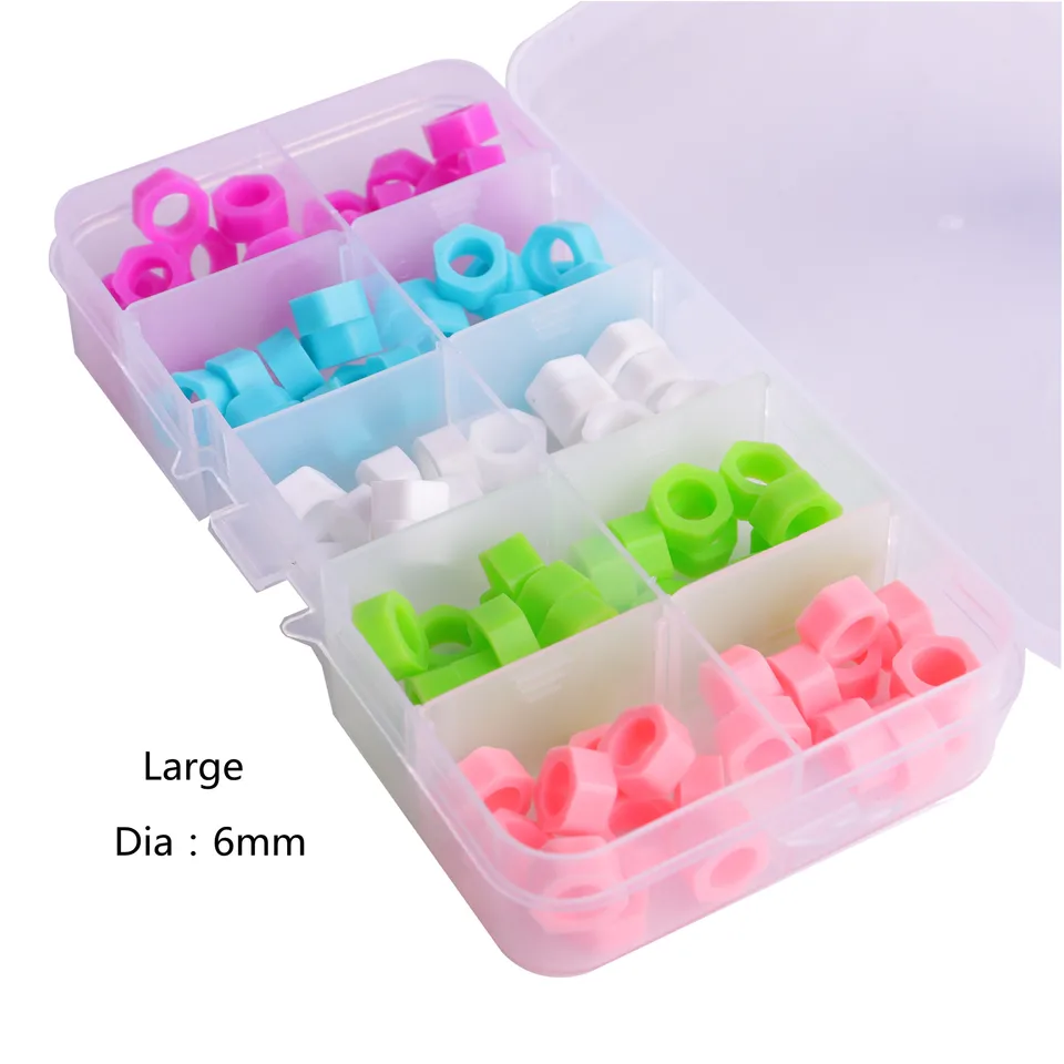 160pcs Dental Silicone Instrument Rings - Autoclavable Code Rings In 8 Colors