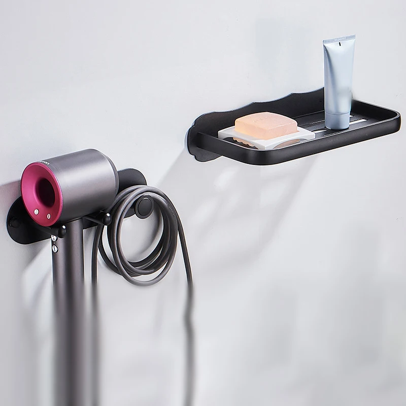 Безгвоздь для Dyson аксессуары для фена настенный держатель Вешалка для дома, Парикмахерская и Парикмахерская