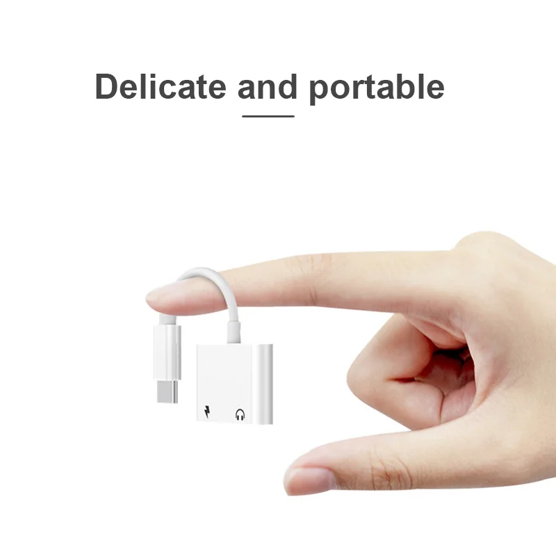 Bkscy Type C To 3 5mm Earphone Jack Adapter for Huawei P30 P20 Mate20 Pro Nova5 Audio Cable Headphone Charging USB C Converter