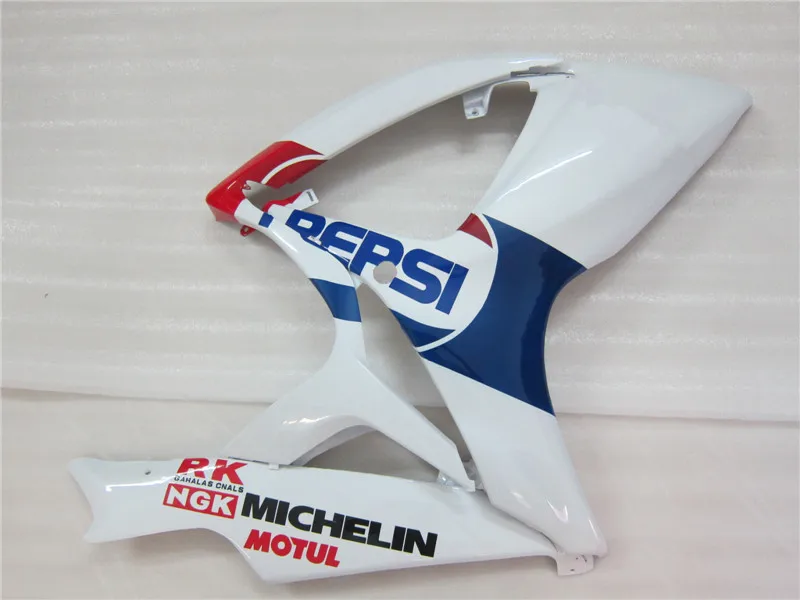 Набор обтекателей для GSXR600 750 K6 06 07 GSXR 600 GSXR750 2006 2007 Белый ABS + подарки SB99|Накладки и
