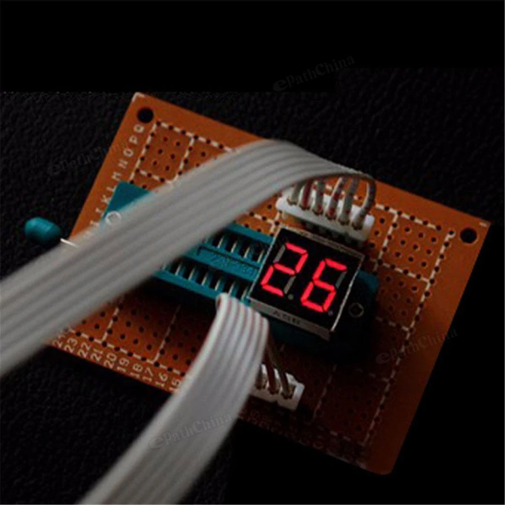 Kits 6 Bits Digital Electronic LED Clock Alarm Electronic Production Suite
