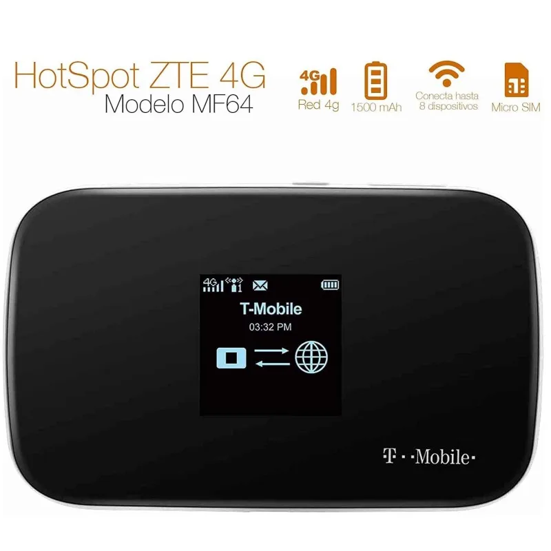 Разблокированный беспроводной маршрутизатор ZTE MF64 WCDMA 1900/850MHz 21 6 Mbps|pk ring|pk ring magic