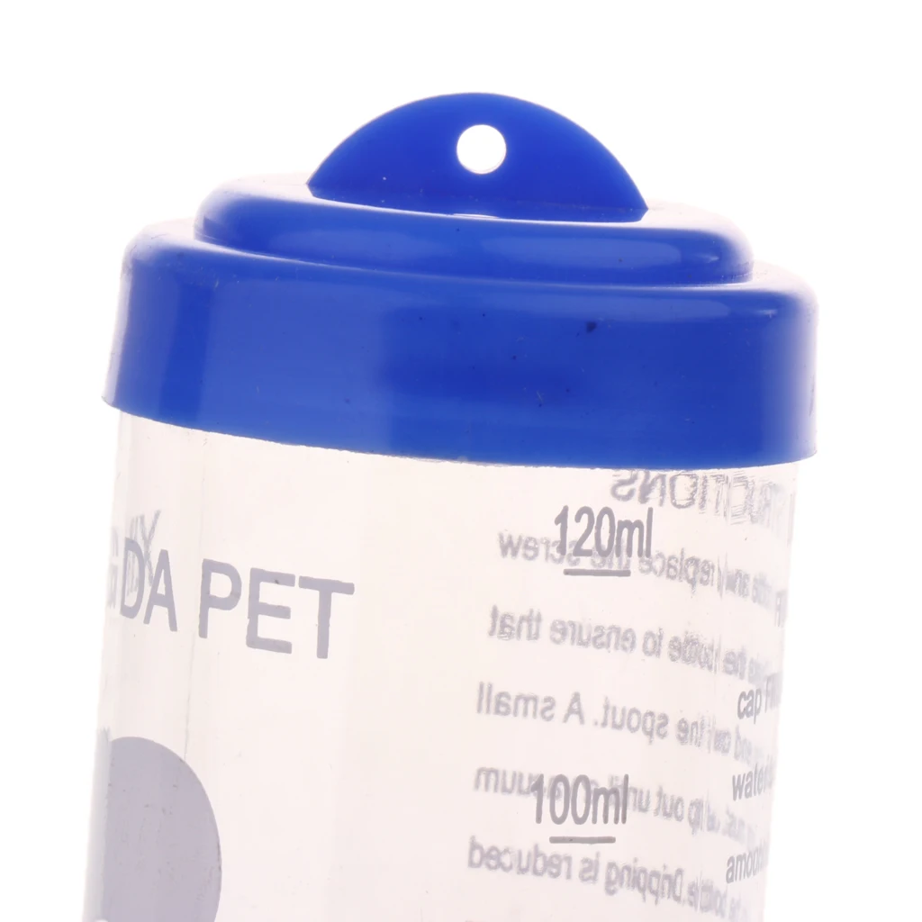 Small Dog Water Bottle Cat Water Feeder No Drip Dog Water Bottle Nontoxic Rabbit Drinking Dispenser Pet Water Bottle Drink Bowl