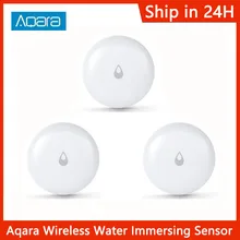 Hot Aqara IP67 Water Immersing Sensor Flood Water Leak Detector For Home Remote Alarm Security Soaking Sensor Zigbee Wireless