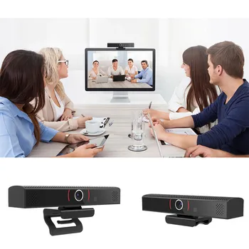 

2 Million Pixels USB Webcam HD 1080P Webcam Built-in Microphone High-end Video Call Drive-free Web Camera for PC Laptop Tablet