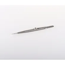 Пинцеты для ювелирных изделий из нержавеющей стали алмазный пинцет замок пинцет Регулируемый Анти-скользящий Пинцет замок слот анти-скользящий пинцет