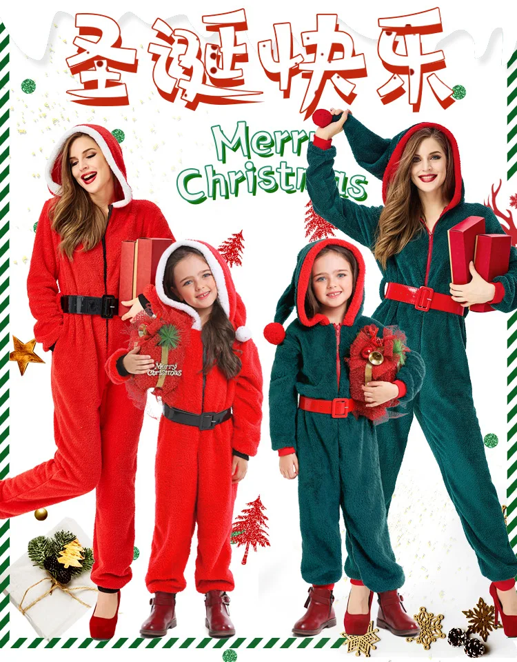 Vermelho meninas natal cosplay para crianças halloween